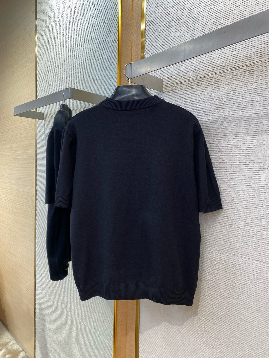 FENDI - Jacquard Knitted T-Shirt