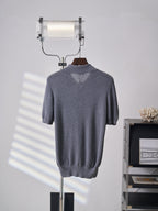 BURBERRY - Cashmere Polo Shirt