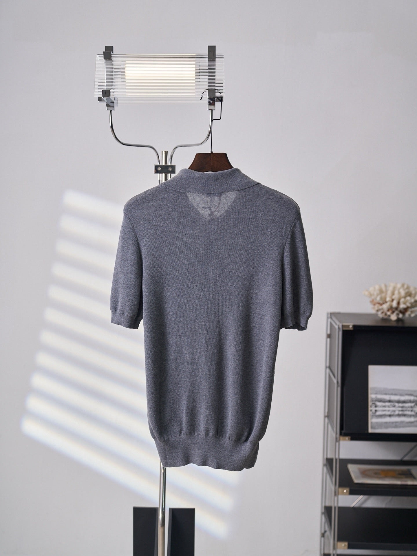 BURBERRY - Cashmere Polo Shirt