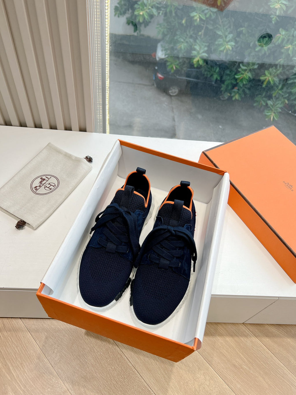 HERMES - Napa sneakers