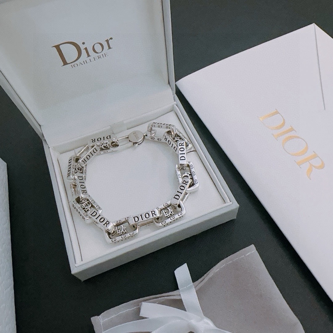 DIOR - CD Icon Chain Link Bracelet