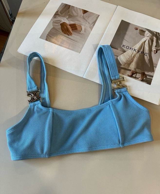 CELINE - Triomphe Balconette swimsuit