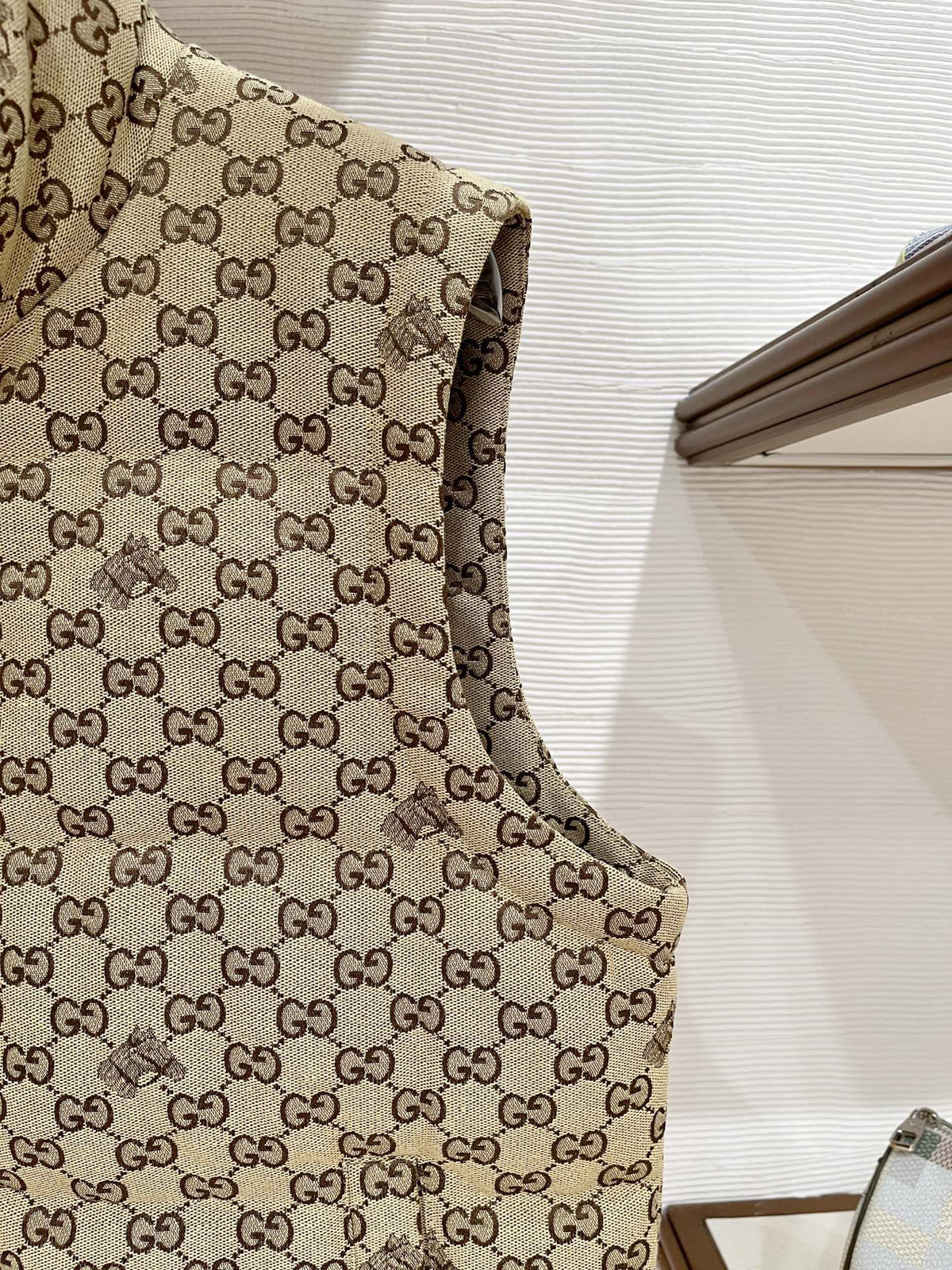 GUCCI - GG unisex Canvas Padded Gilet