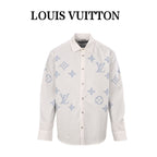 LOUIS VUITTON - Printed Signature Long-Sleeved Shirt