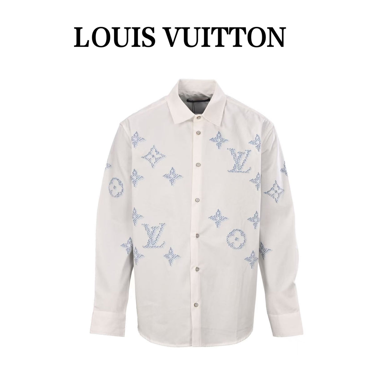 LOUIS VUITTON - Printed Signature Long-Sleeved Shirt