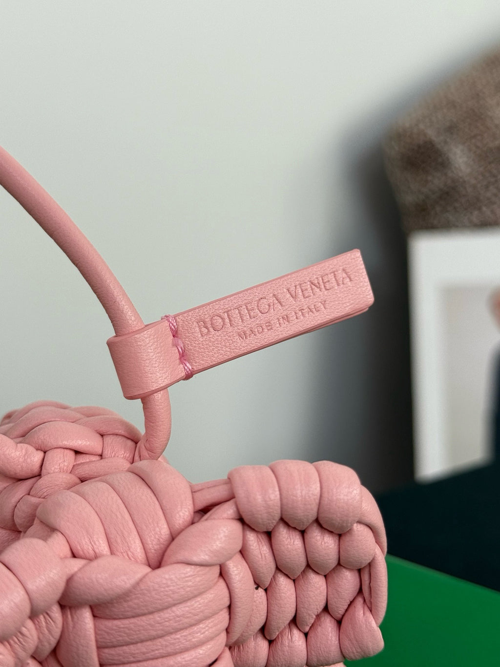BOTTEGA VENETA - Intrecciato Leather Bag Charm