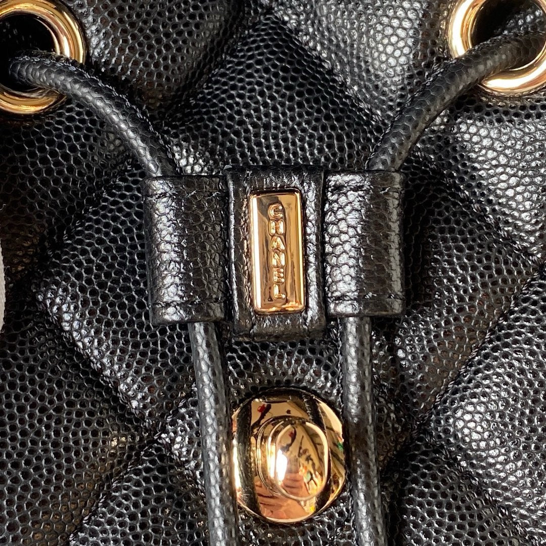 CHANEL - Chanel Mini Caviar Urban Spirit Backpack