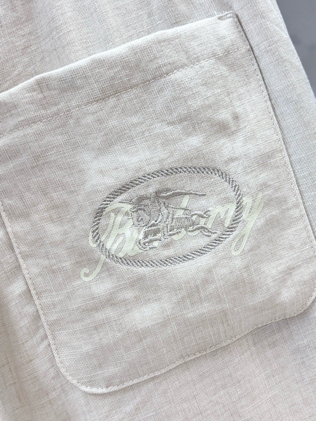 BURBERRY - PANTS WITH LOGO