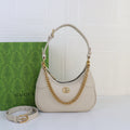 GUCCI - Aphrodite Leather Small shoulder bag