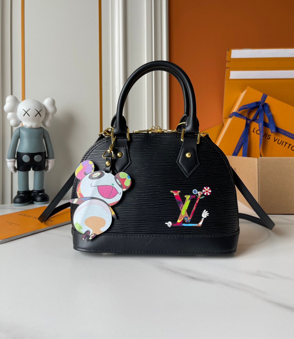 LOUIS VUITTON- Lv x TM nano alma