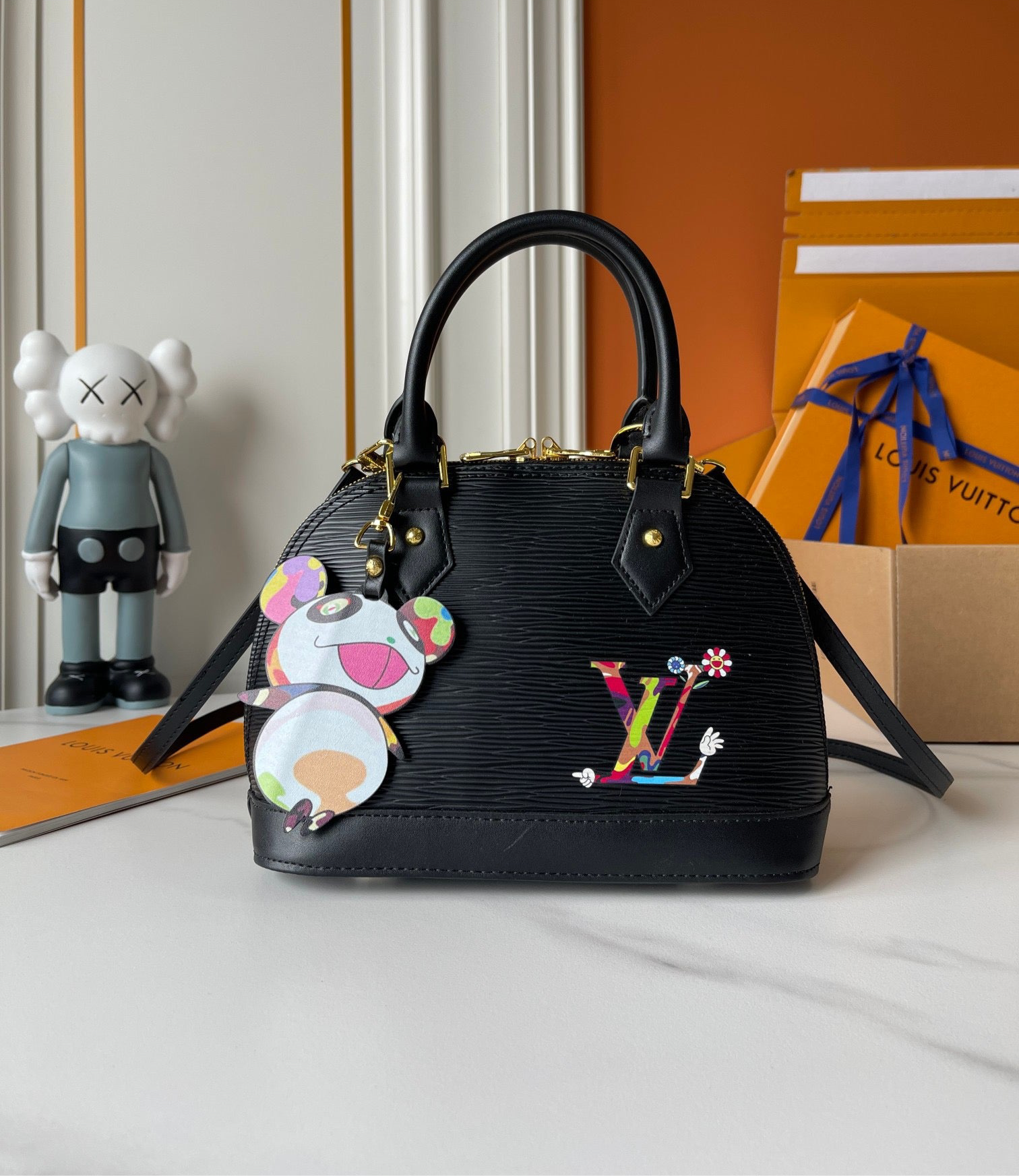 LOUIS VUITTON- Lv x TM nano alma