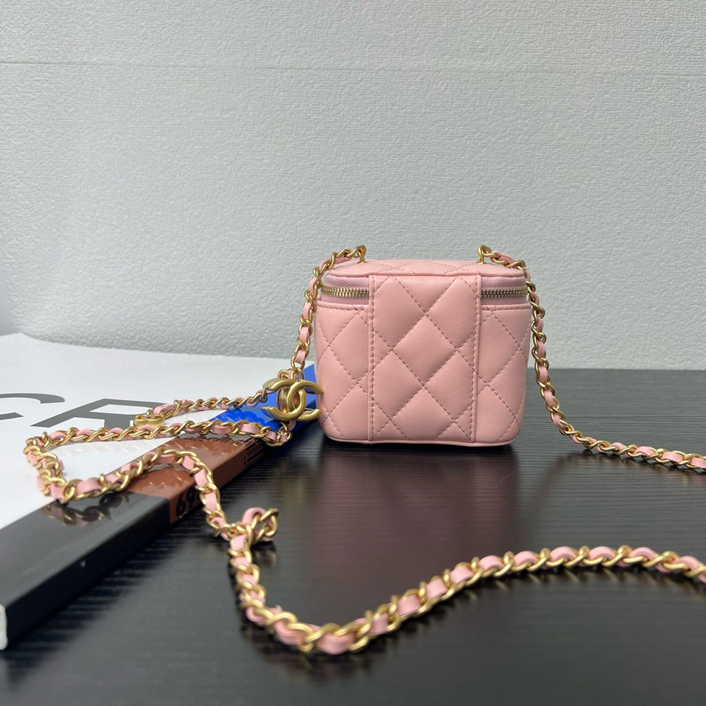CHANEL - Mini Vanity Cosmetic Bag