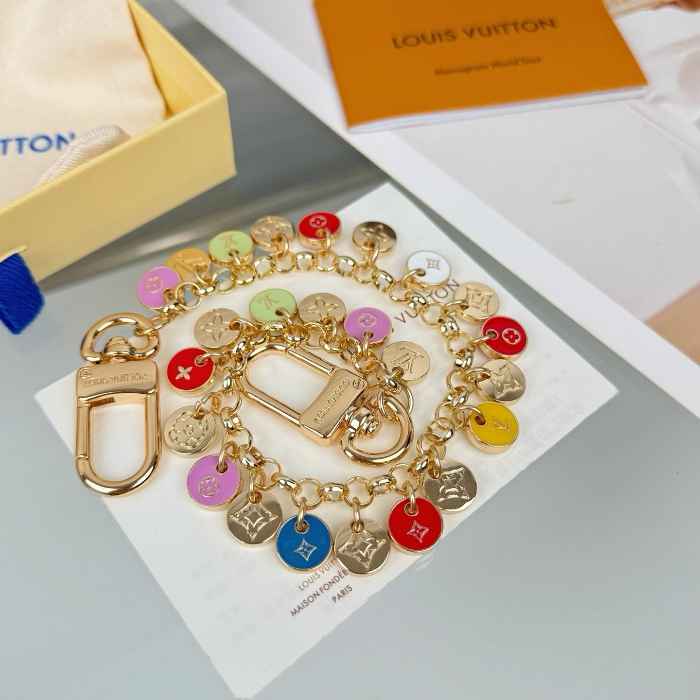 LOUIS VUITTON- bag charm