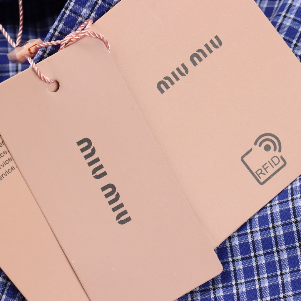 MIU MIU - Checked shirt