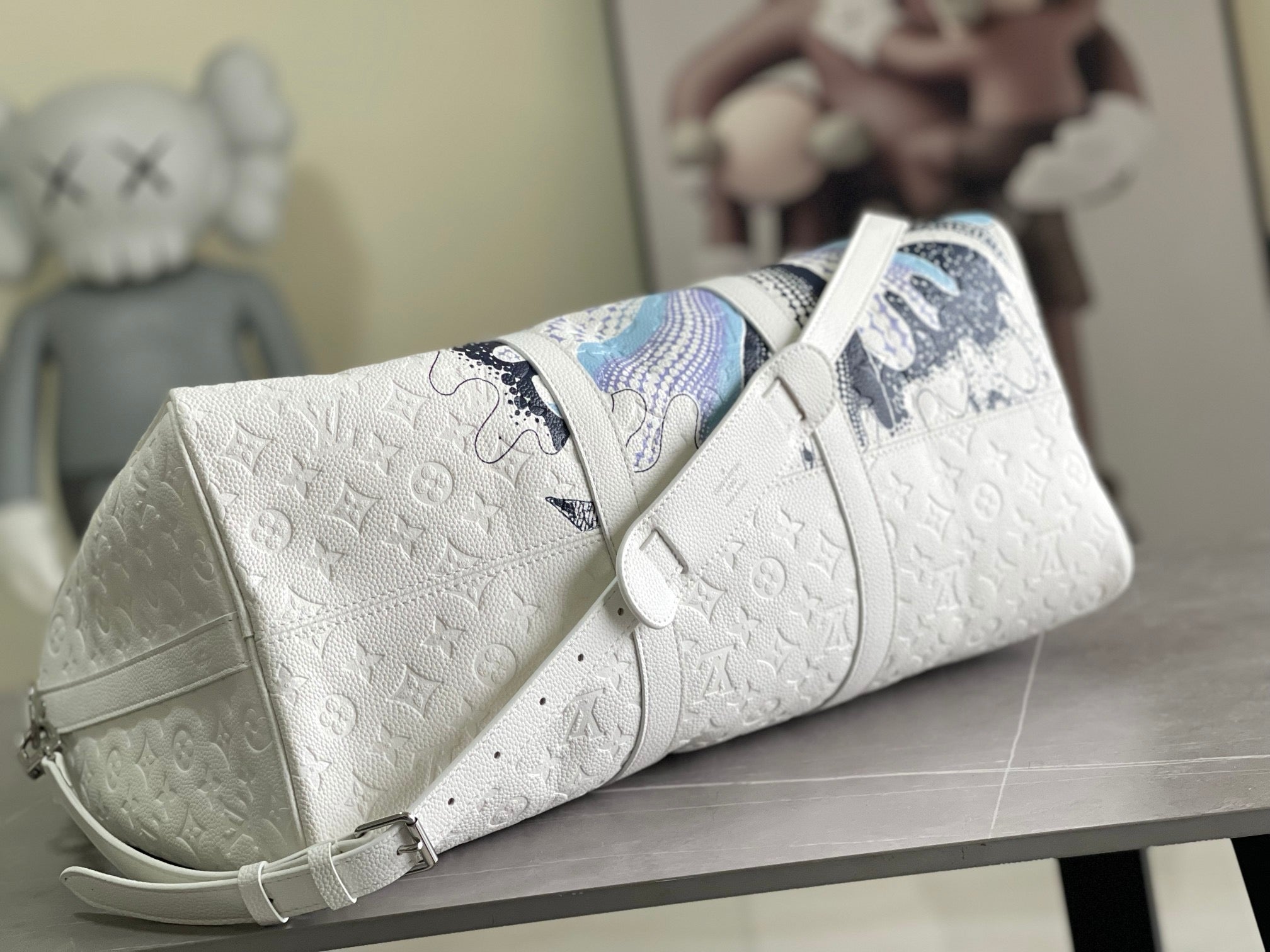 LOUIS VUITTON - LV x Yayoi Kusama Keepall