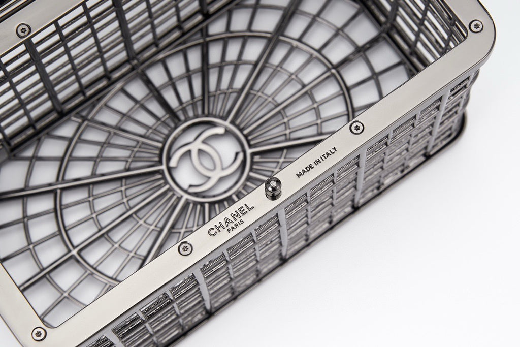 CHANEL - BIRD CAGE BAG RUNWAY EVENING BAG