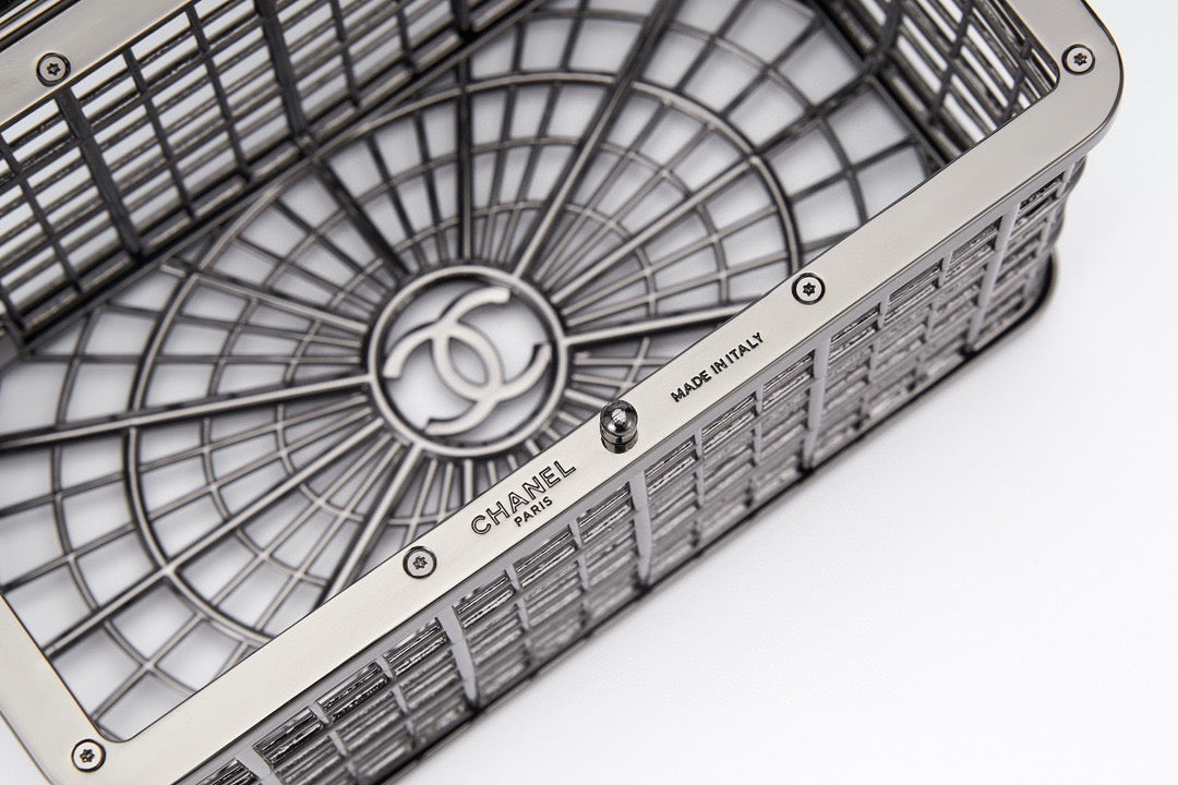 CHANEL - BIRD CAGE BAG RUNWAY EVENING BAG