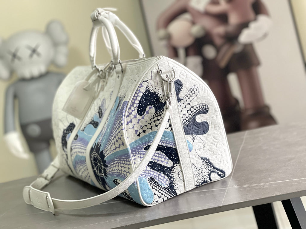 LOUIS VUITTON - LV x Yayoi Kusama Keepall