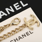 CHANEL - Crystal CC Choker Necklace