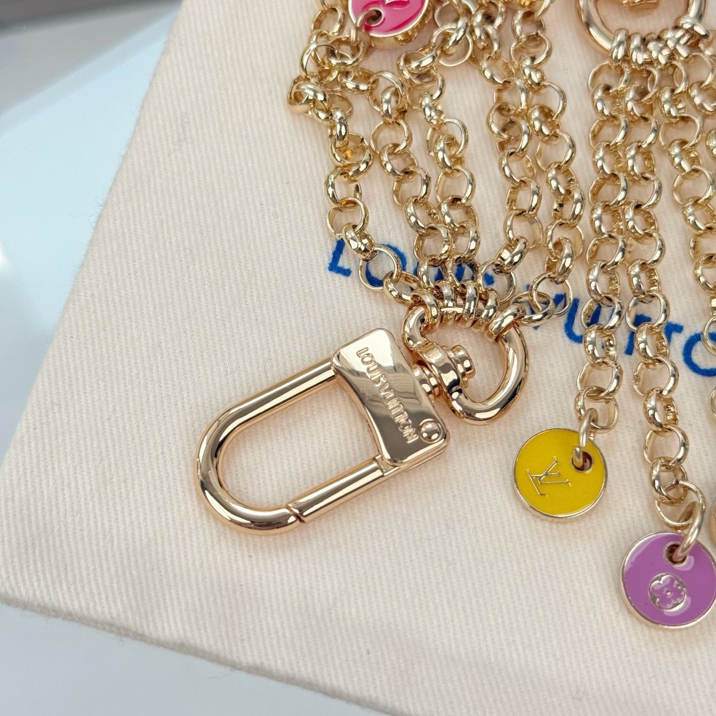 LOUIS VUITTON - bag charm and keychain