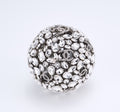 CHANEL - Gold Metal Strass Crystal Sphere Minaudiere Clutch Hardware, 2025