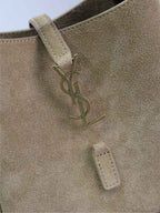 SAINT LAURENT - Icare Medium quilted suede shoulder bag