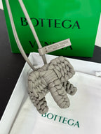 BOTTEGA VENETA - Intrecciato Leather Bag Charm