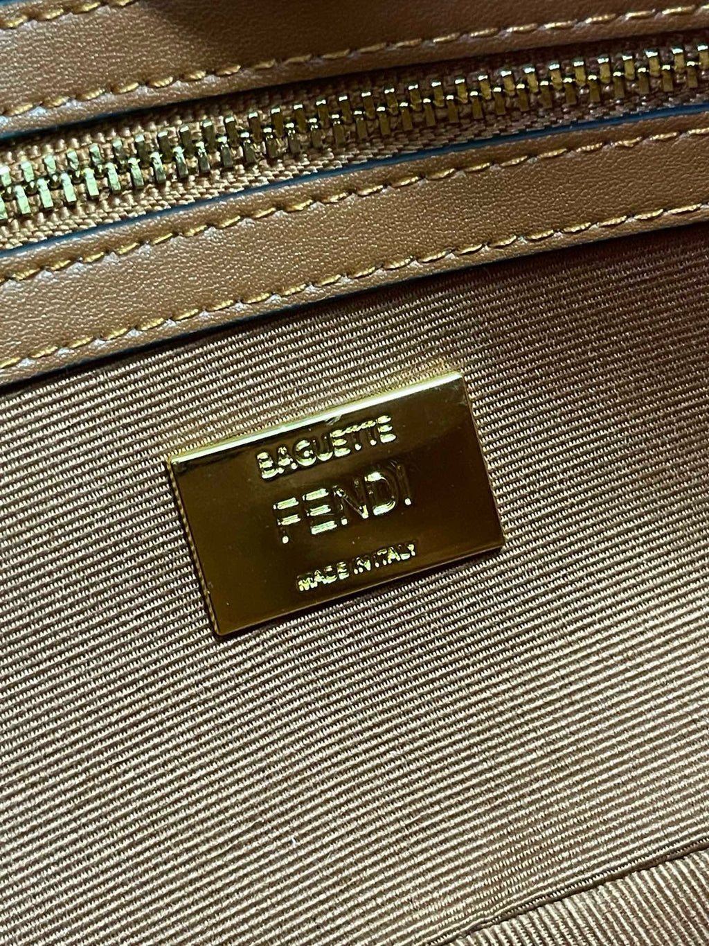 FENDI - Honey Baguette Square Bag