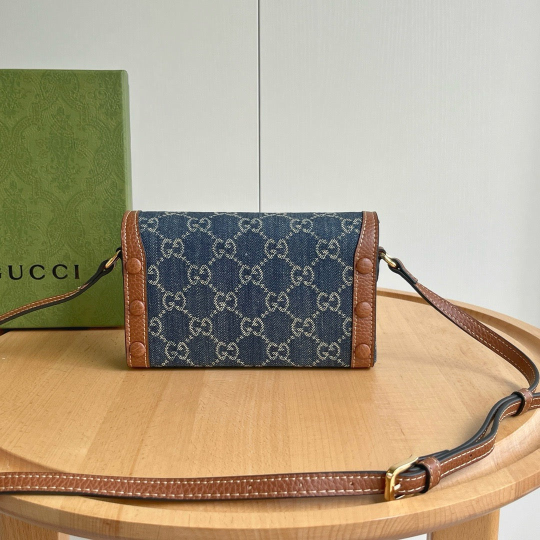 GUCCI - Horsebit 1955 mini bag