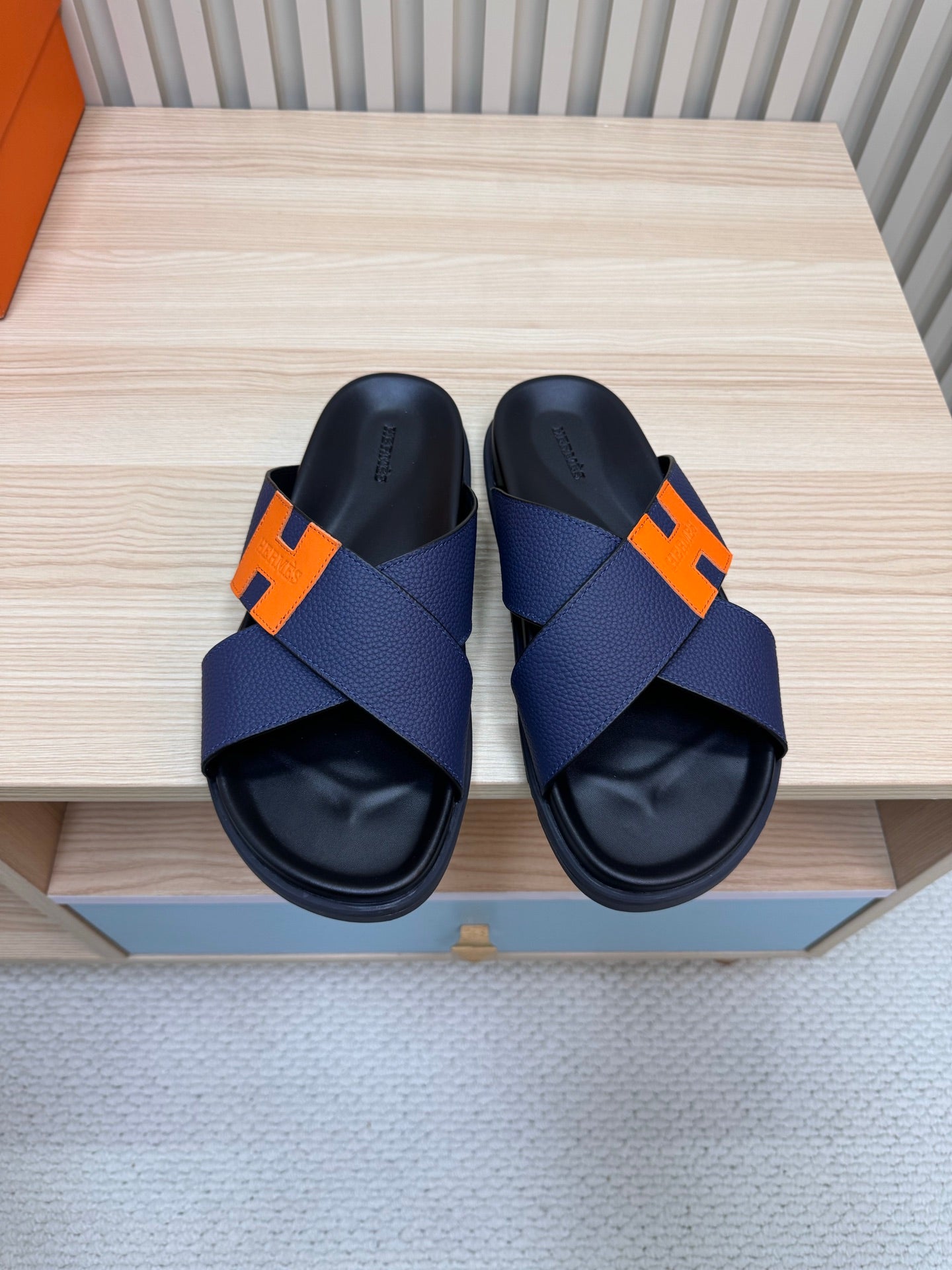 HERMES- Men’s slippers
