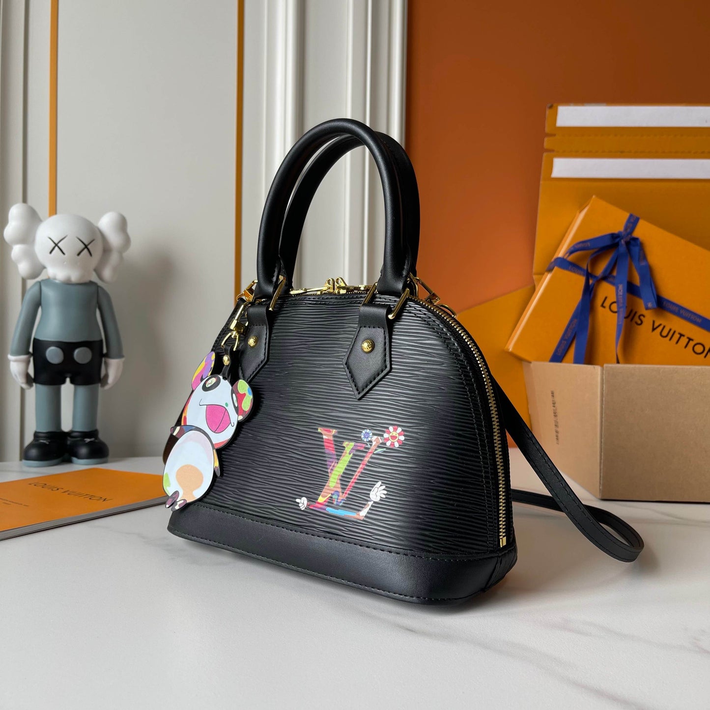 LOUIS VUITTON- Lv x TM nano alma