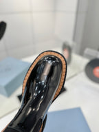 PRADA - Monolith Brushed Leather Chelsea Boot
