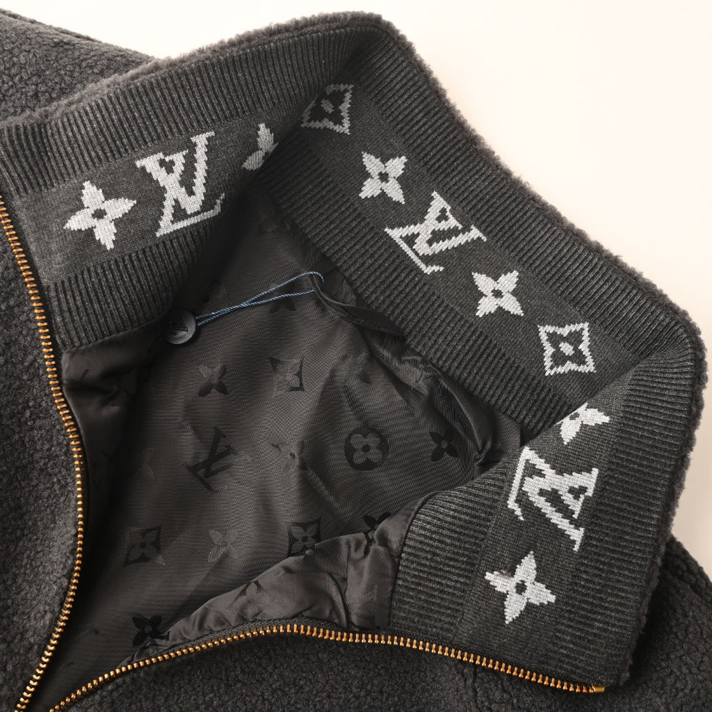 LOUIS VUITTON - Leather Patch Fleece