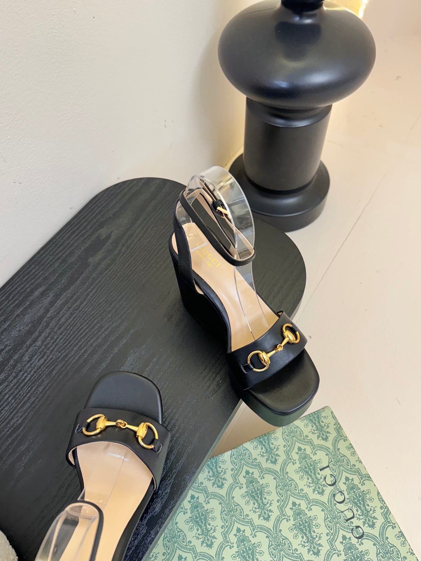GUCCI - Platform leather