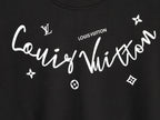 LOUIS VUITTON -unisex Cursive Signature Pullove
