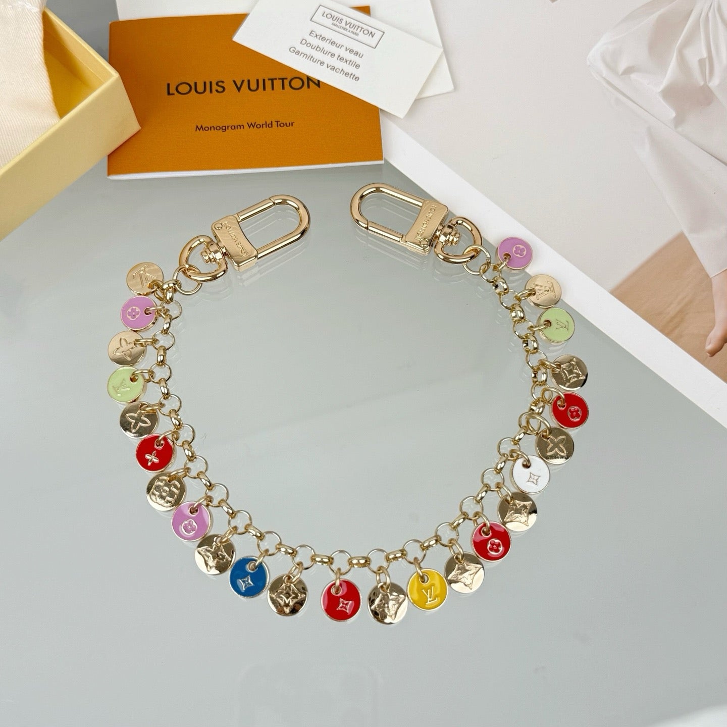 LOUIS VUITTON- bag charm