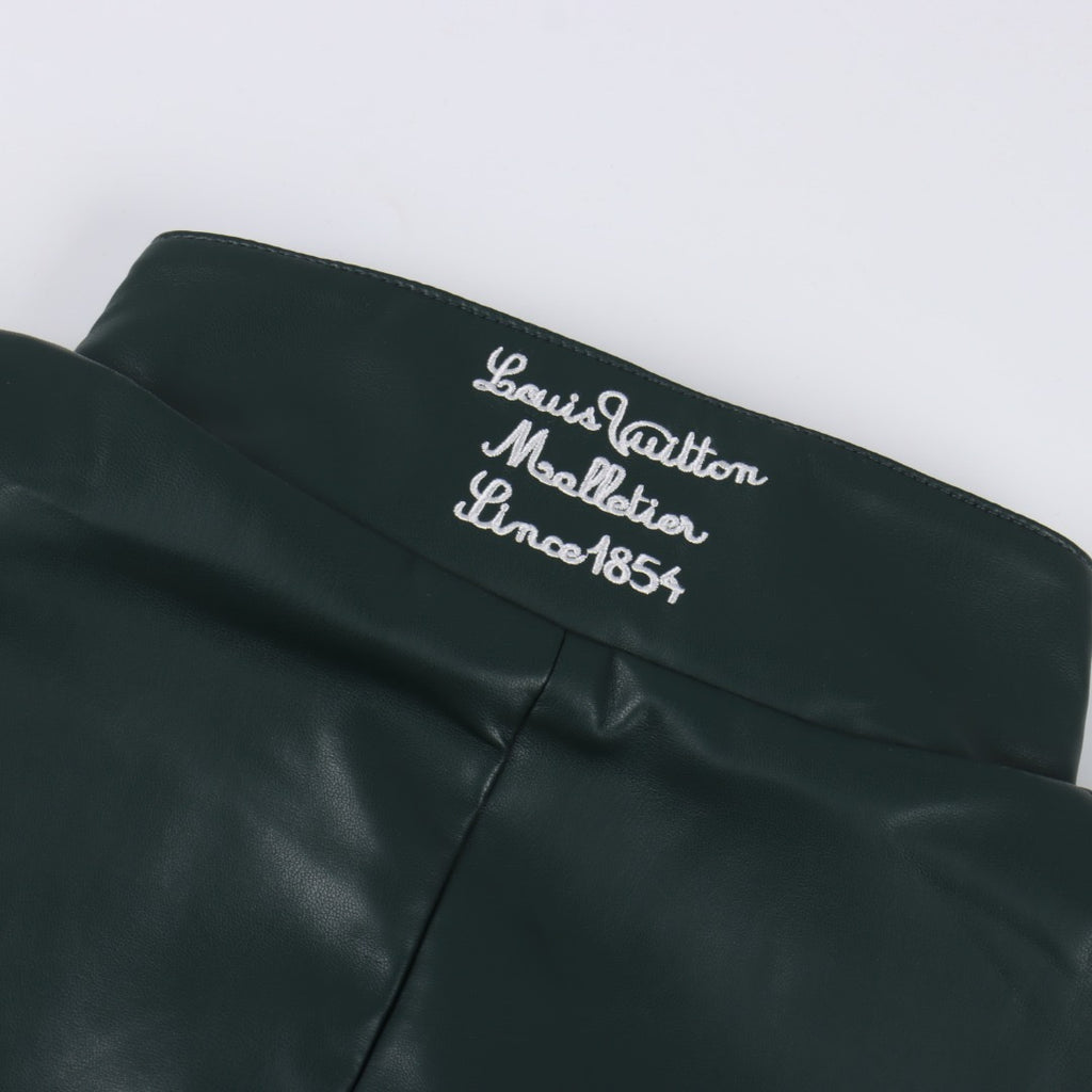 LOUIS VUITTON - Graphic Leather Mix Tracktop