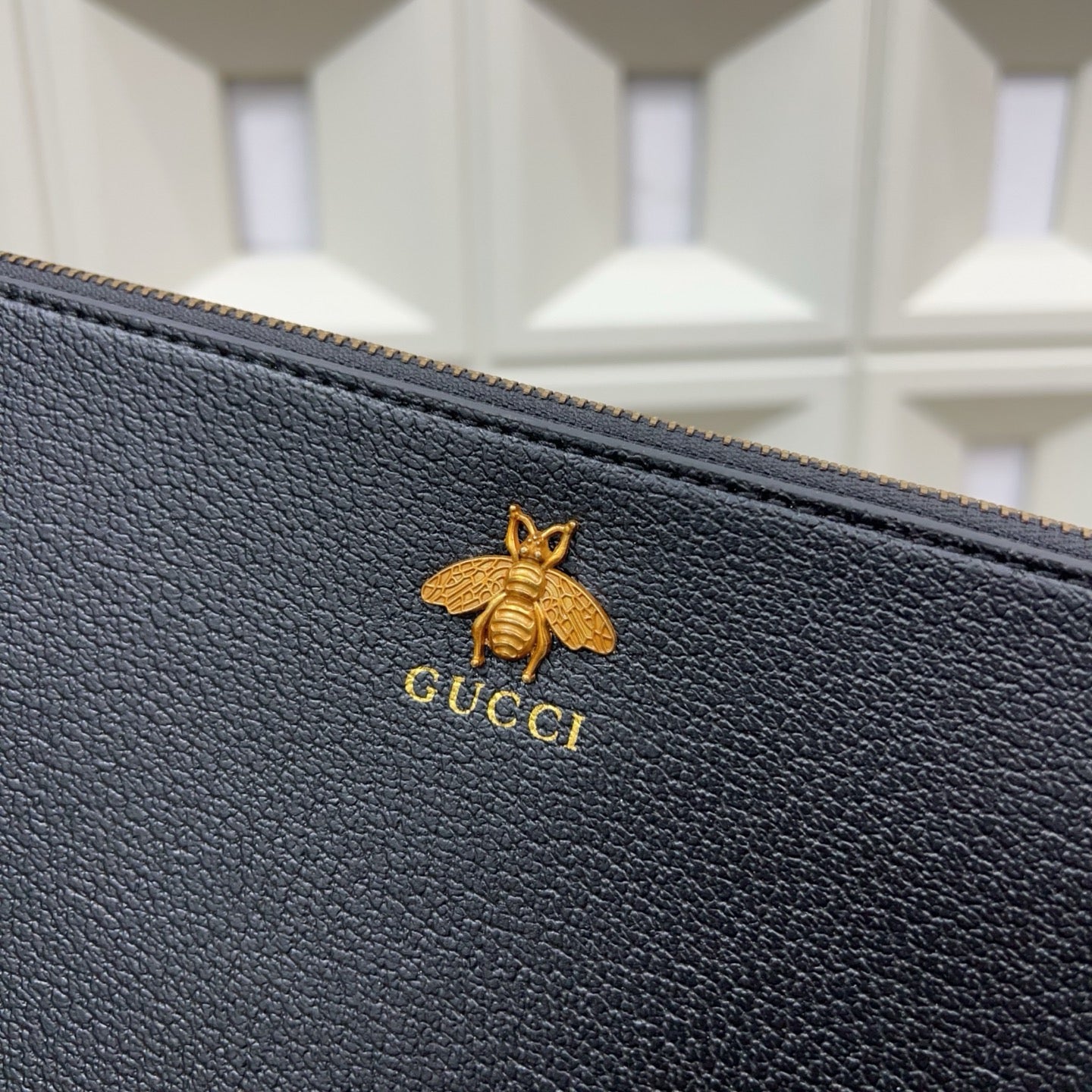 GUCCI - Marmont Leather Clutch