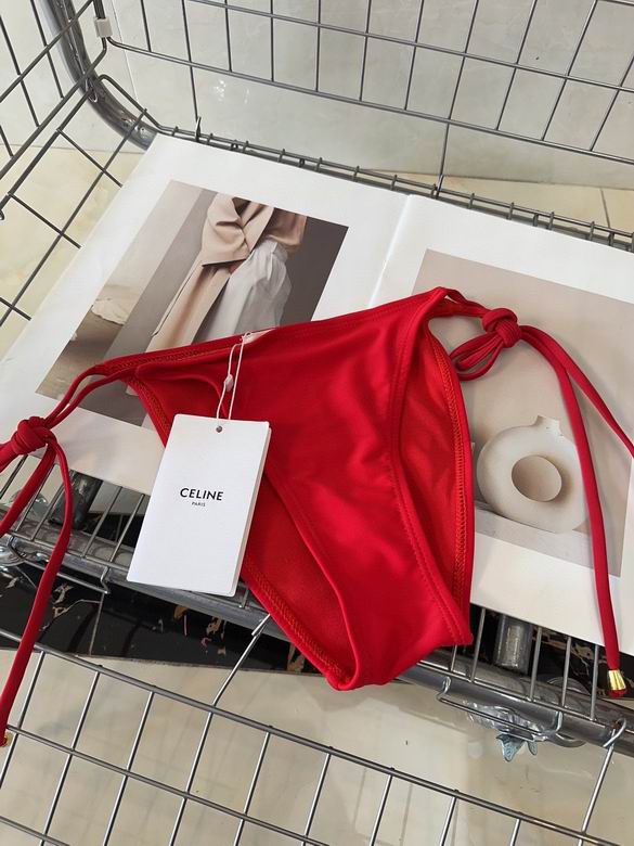 CELINE - Triomphe Balconette swimsuit