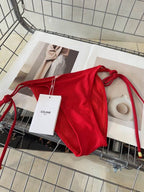 CELINE - Triomphe Balconette swimsuit