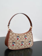COACH - Disney Mini Dempsey Bag In Signature Jacquard Mickey Mouse