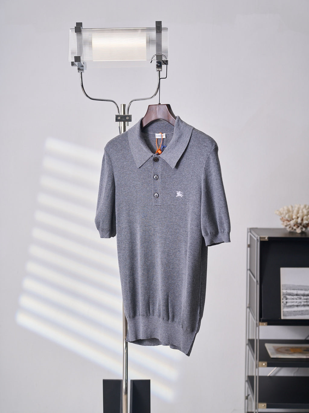 BURBERRY - Cashmere Polo Shirt