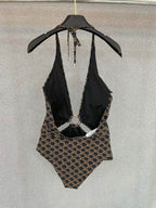 CELINE - SWIMSUIT IN MONOGRAM JERSEY