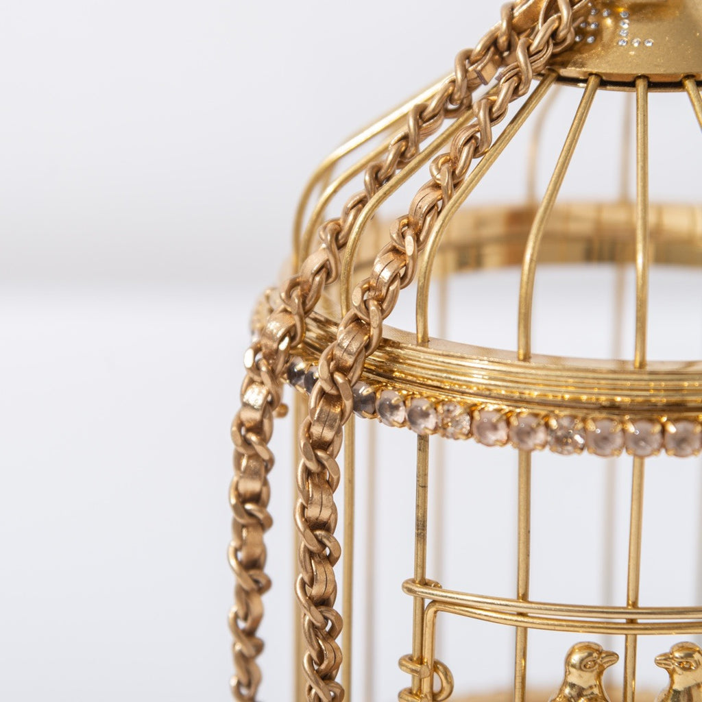 CHANEL - BIRD CAGE BAG RUNWAY EVENING BAG