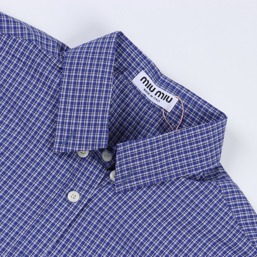 MIU MIU - Checked shirt