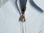 LOUIS VUITTON - Embroidered Signature Denim Workwear Blouson