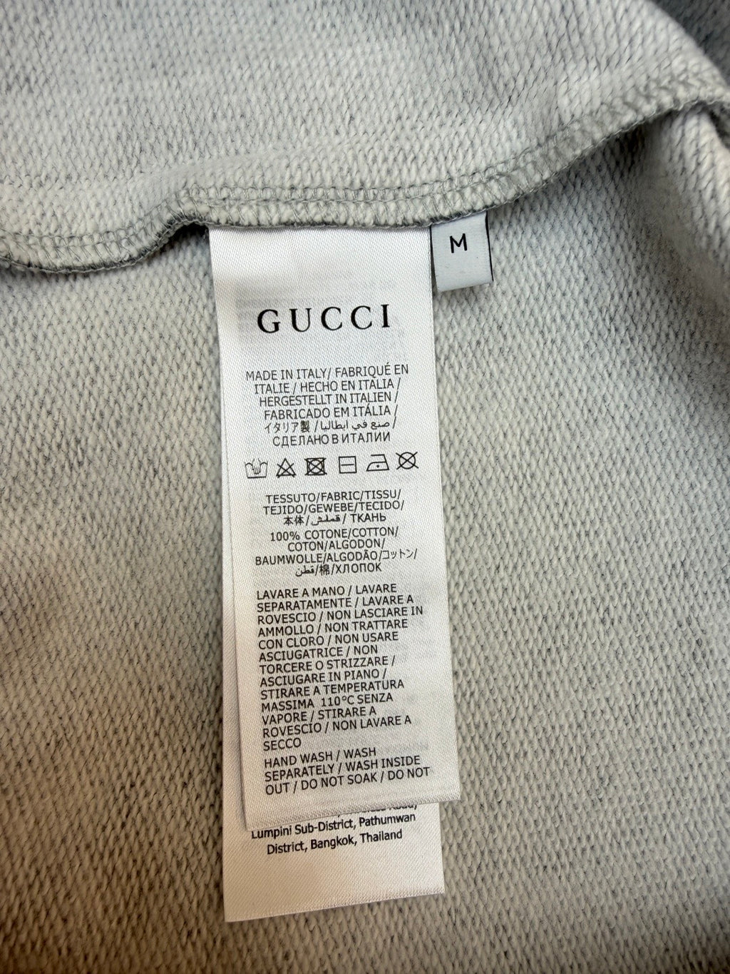 GUCCI  - Cotton jersey sweatshirt