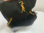 SAINT LAURENT- Black Leather Handbag