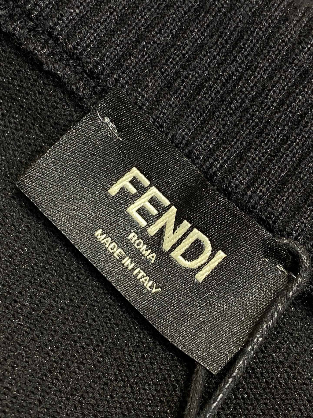 FENDI - Jacquard Knitted T-Shirt