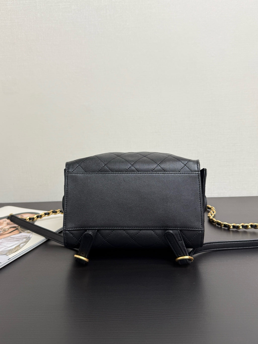 CHANEL - Chanel Mini Caviar Urban Spirit Backpack